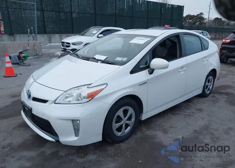 2013 Toyota Prius Four из США, поврежденный, VIN JTDKN3DU6D5563135
